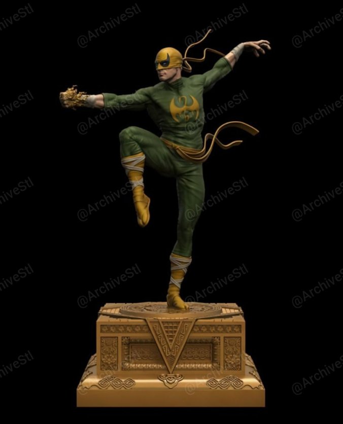 铁拳（Iron Fist）3D打印图纸